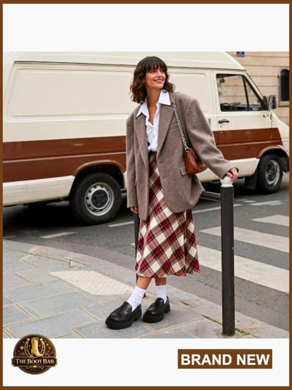 Platform Loafers Slip On Chunky Lug Sole Comfortable Work Casual Shoes